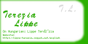 terezia lippe business card